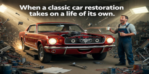 When a custom car project takes on a life of its own